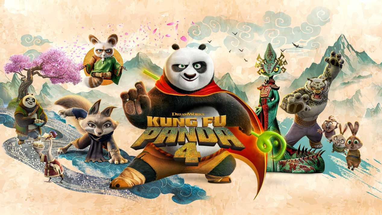 دانلود انیمیشن پاندای کونگ فوکار ۴ Kung Fu Panda 4 2024
